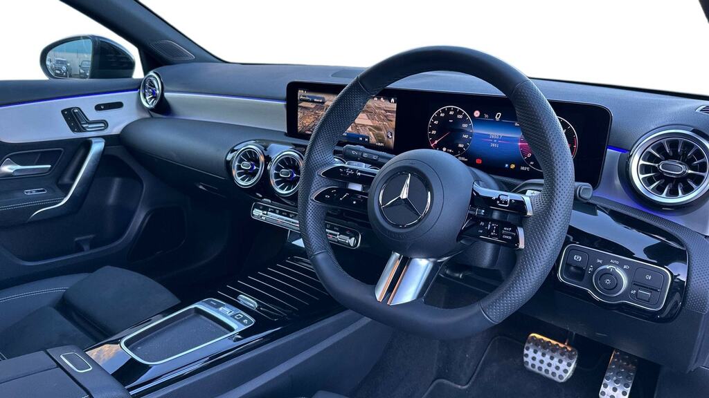 Mercedes-Benz A Class A200d Amg Line Premium Black #3