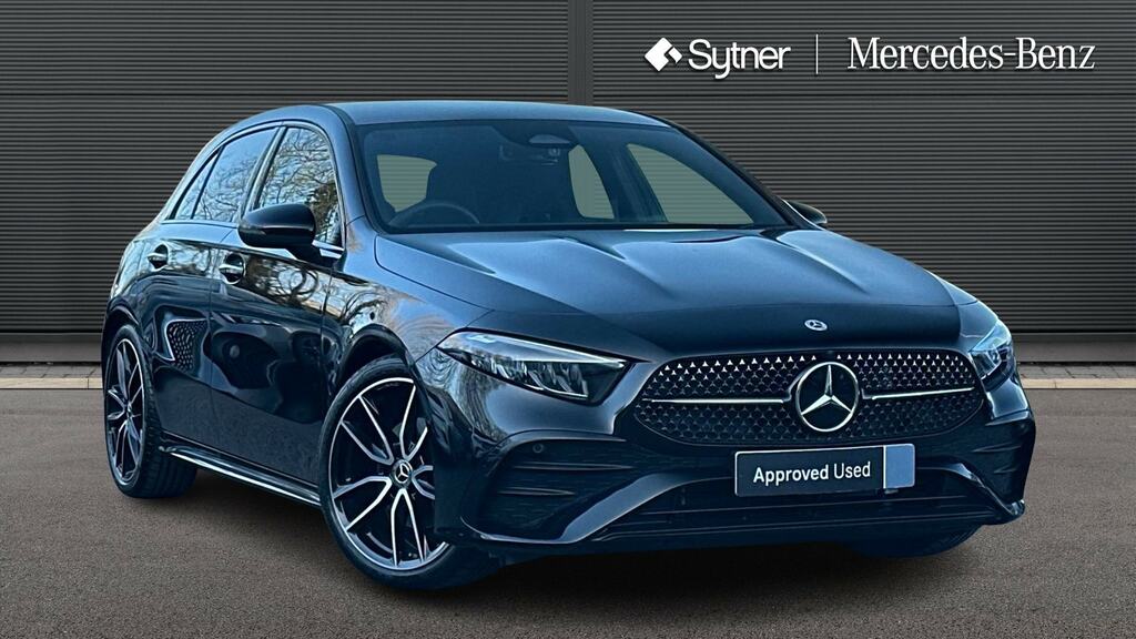 Mercedes-Benz A Class A200d Amg Line Premium Black