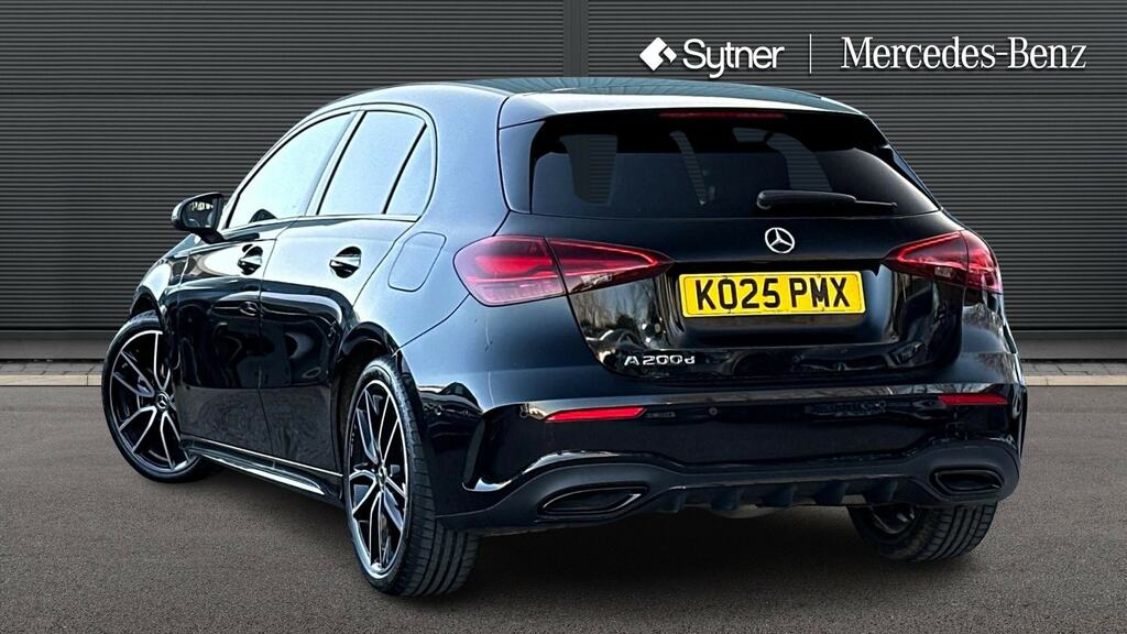Mercedes-Benz A Class A200d Amg Line Premium Black #2
