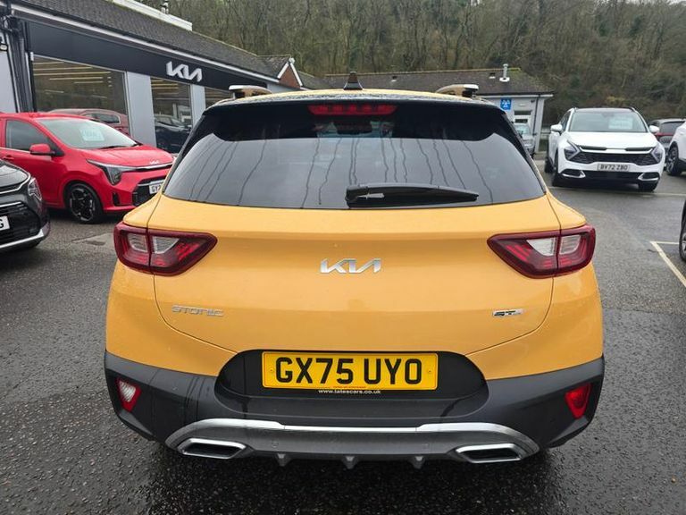 Kia Stonic 1.0T Gdi 48V 98 Gt-line S Dct GX75UYO Yellow #4