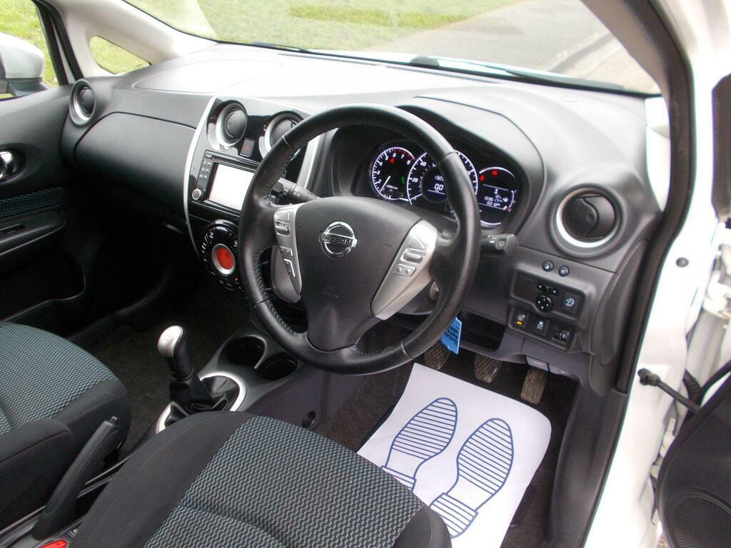 Nissan Note 1.2 12V N-tec Euro 5 S S VE15ZKM White #5