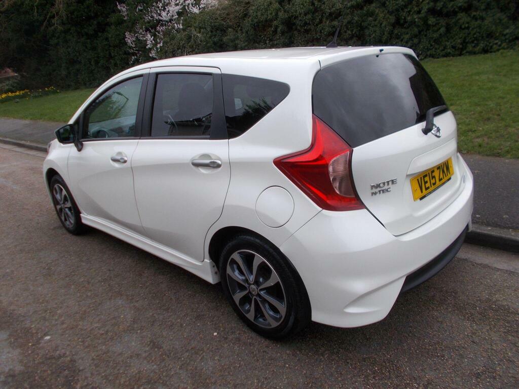 Nissan Note 1.2 12V N-tec Euro 5 S S VE15ZKM White #4