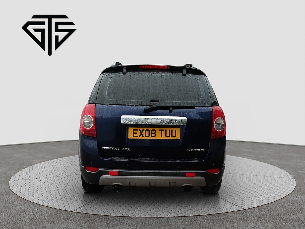 Chevrolet Captiva Vcdi Lt Black #4