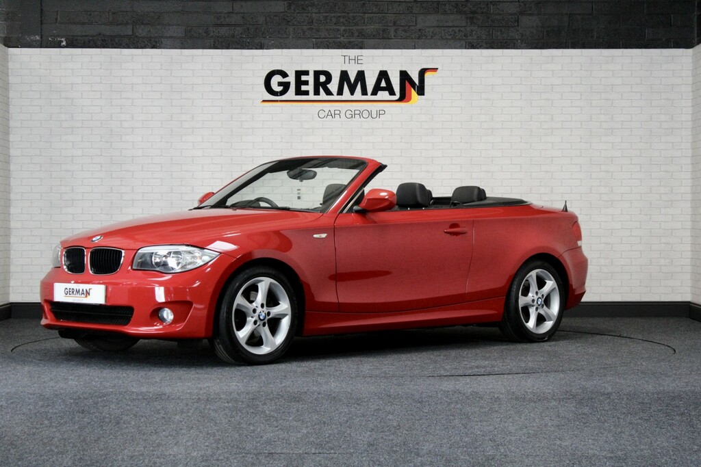 BMW 1 Series Convertible 2.0 120I Se Convertible Red #5