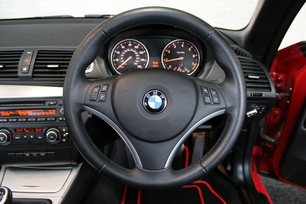 BMW 1 Series Convertible 2.0 120I Se Convertible Red #4