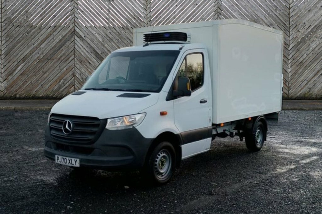 Mercedes-Benz Sprinter Fridge Box Van 7G-tronic Ultra Rare PJ70XLY White #3