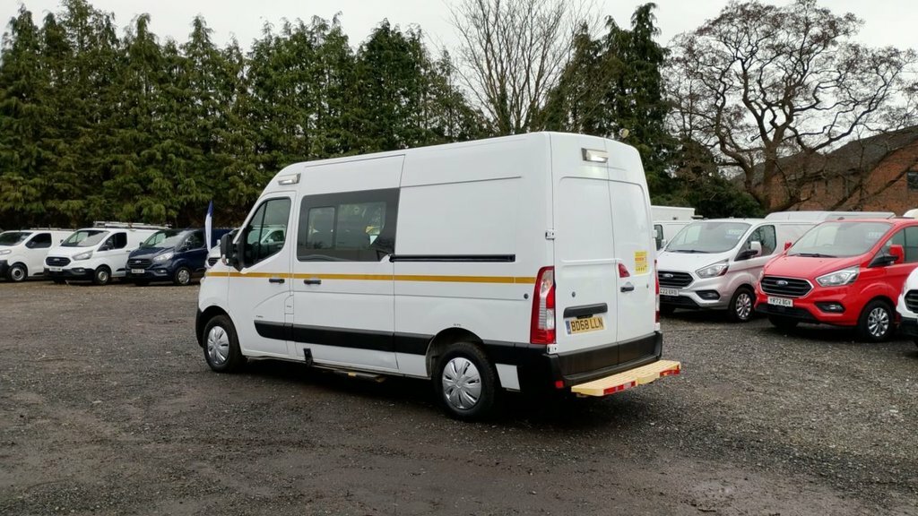 Vauxhall Movano L2 H2 Crew Van With Integrated Mess Unit With Air BD68LLN White #4
