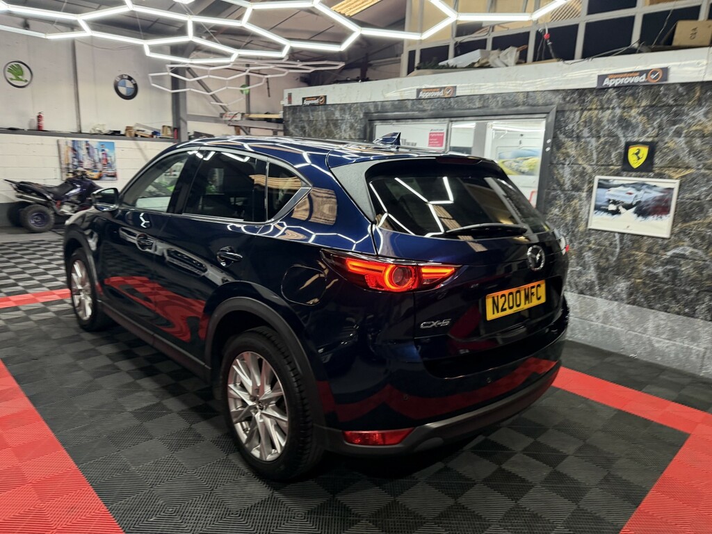 Mazda CX-5 Suv 2.2 Skyactiv-d Sport Nav 201868 YN68JXF Blue #6