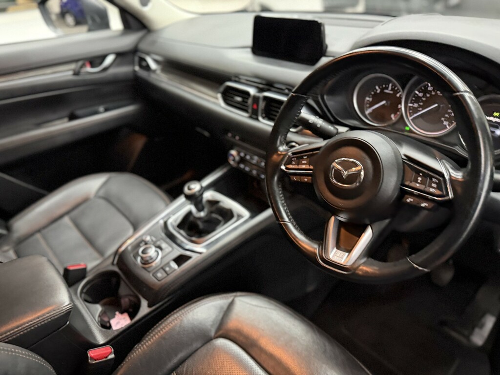 Mazda CX-5 Suv 2.2 Skyactiv-d Sport Nav 201868 YN68JXF Blue #2