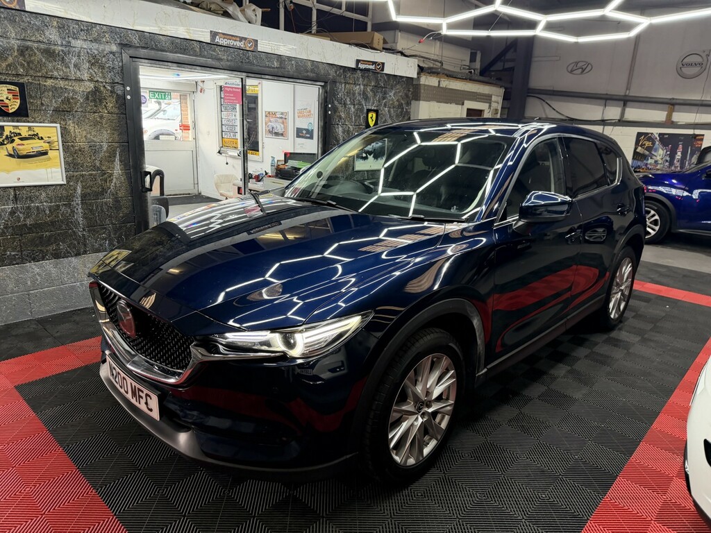 Mazda CX-5 Suv 2.2 Skyactiv-d Sport Nav 201868 YN68JXF Blue #4