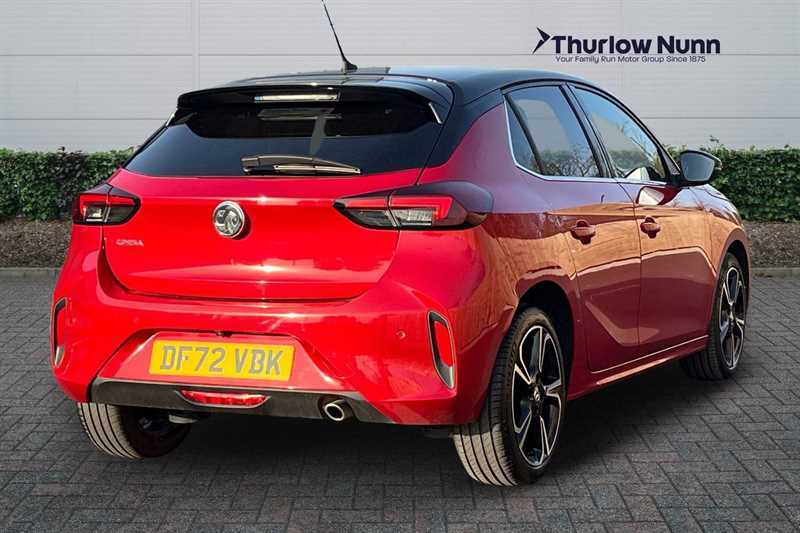 Vauxhall Corsa 1.2 Turbo Ultimate Hatchback Eur DF72VBK Red #3