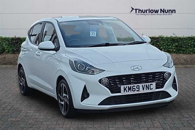 Hyundai I10 1.0 Premium Hatchback Euro 6 S White