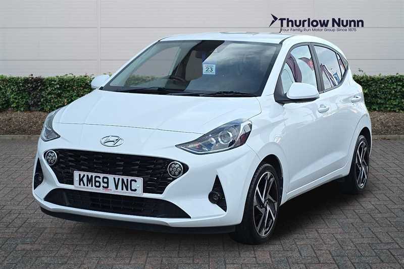 Hyundai I10 1.0 Premium Hatchback Euro 6 S KM69VNC White #5