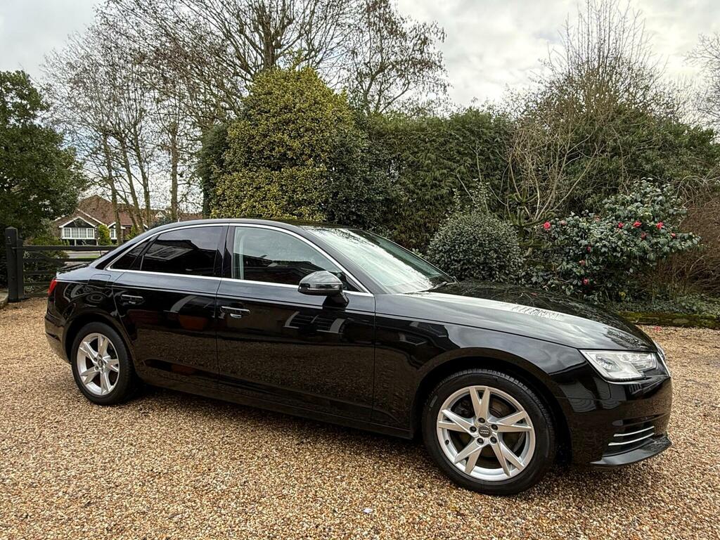 Audi A4 2.0 Tfsi Sport S Tronic Euro 6 Ss RK17WKX Black #2