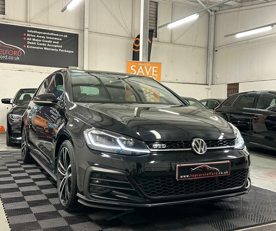 Volkswagen Golf Hatchback 2.0 Tdi Gtd Euro 6 Ss 201818 MF18GMG Black #4