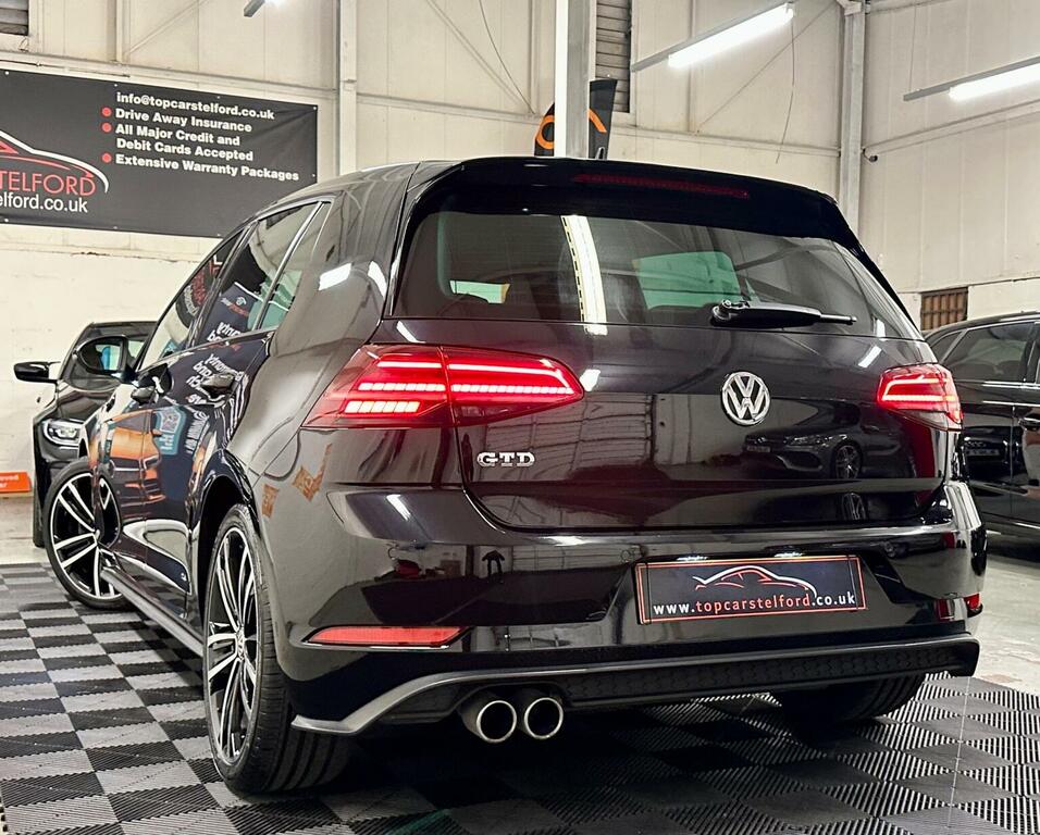 Volkswagen Golf Hatchback 2.0 Tdi Gtd Euro 6 Ss 201818 MF18GMG Black #2