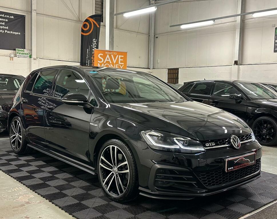 Volkswagen Golf Hatchback 2.0 Tdi Gtd Euro 6 Ss 201818 MF18GMG Black #6
