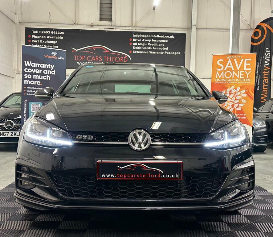 Volkswagen Golf Hatchback 2.0 Tdi Gtd Euro 6 Ss 201818 MF18GMG Black #3