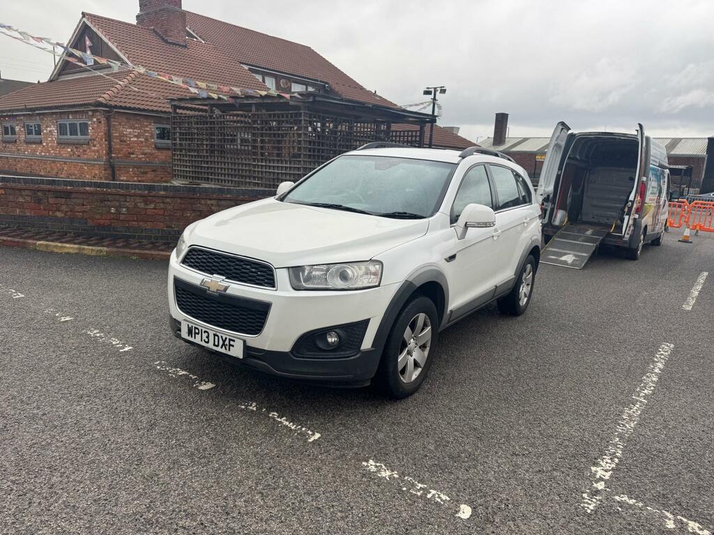 Chevrolet Captiva Lt Vcdi White
