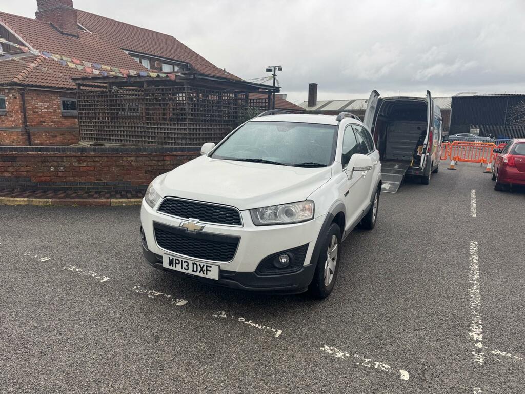 Chevrolet Captiva Lt Vcdi White #2
