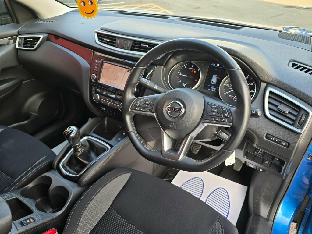 Nissan Qashqai Acenta Premium SH19KGF Blue #3