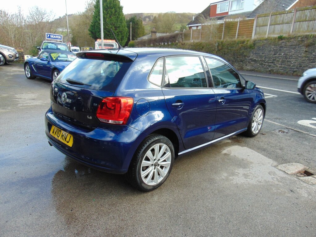 Volkswagen Polo 1.4 Sel Hatchback Dsg Euro 5 85 Ps AV10RNJ Blue #6