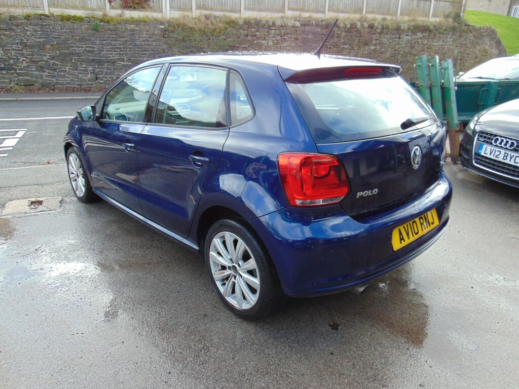 Volkswagen Polo 1.4 Sel Hatchback Dsg Euro 5 85 Ps AV10RNJ Blue #5