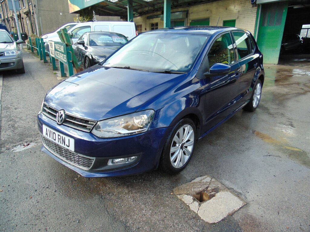 Volkswagen Polo 1.4 Sel Hatchback Dsg Euro 5 85 Ps AV10RNJ Blue #3