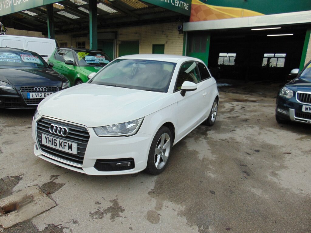 Audi A1 1.4 Tfsi Sport Hatchback Euro 6 YH16KFM White #2