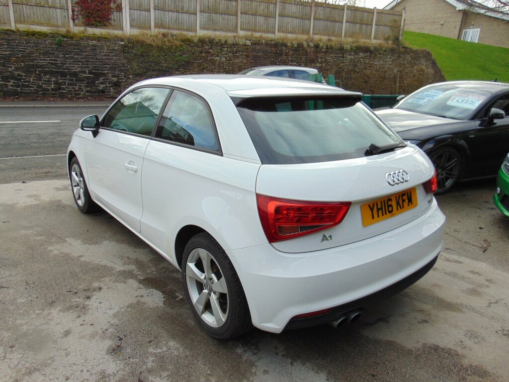 Audi A1 1.4 Tfsi Sport Hatchback Euro 6 YH16KFM White #3