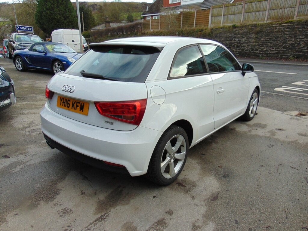 Audi A1 1.4 Tfsi Sport Hatchback Euro 6 YH16KFM White #4