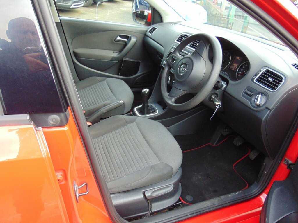 Volkswagen Polo 1.2 Se Hatchback Euro 5 60 Ps MK60VPN Red #4