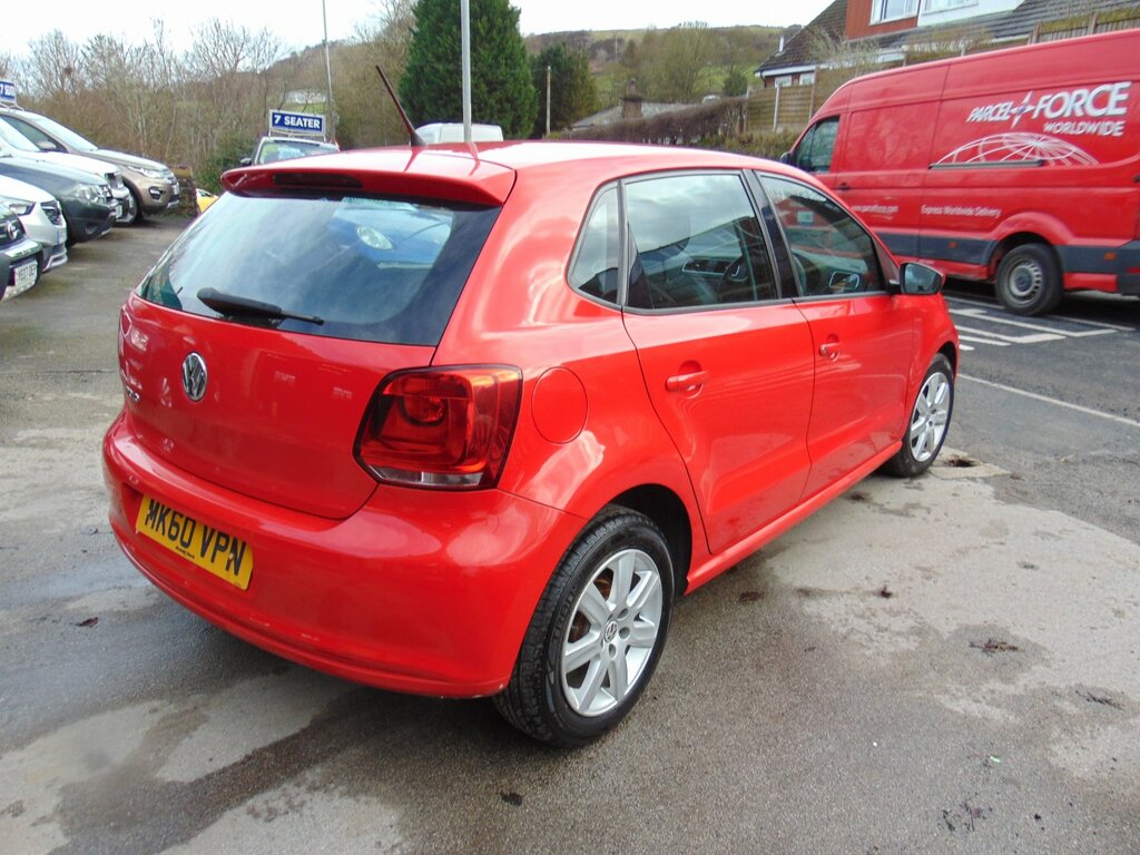 Volkswagen Polo 1.2 Se Hatchback Euro 5 60 Ps MK60VPN Red #3
