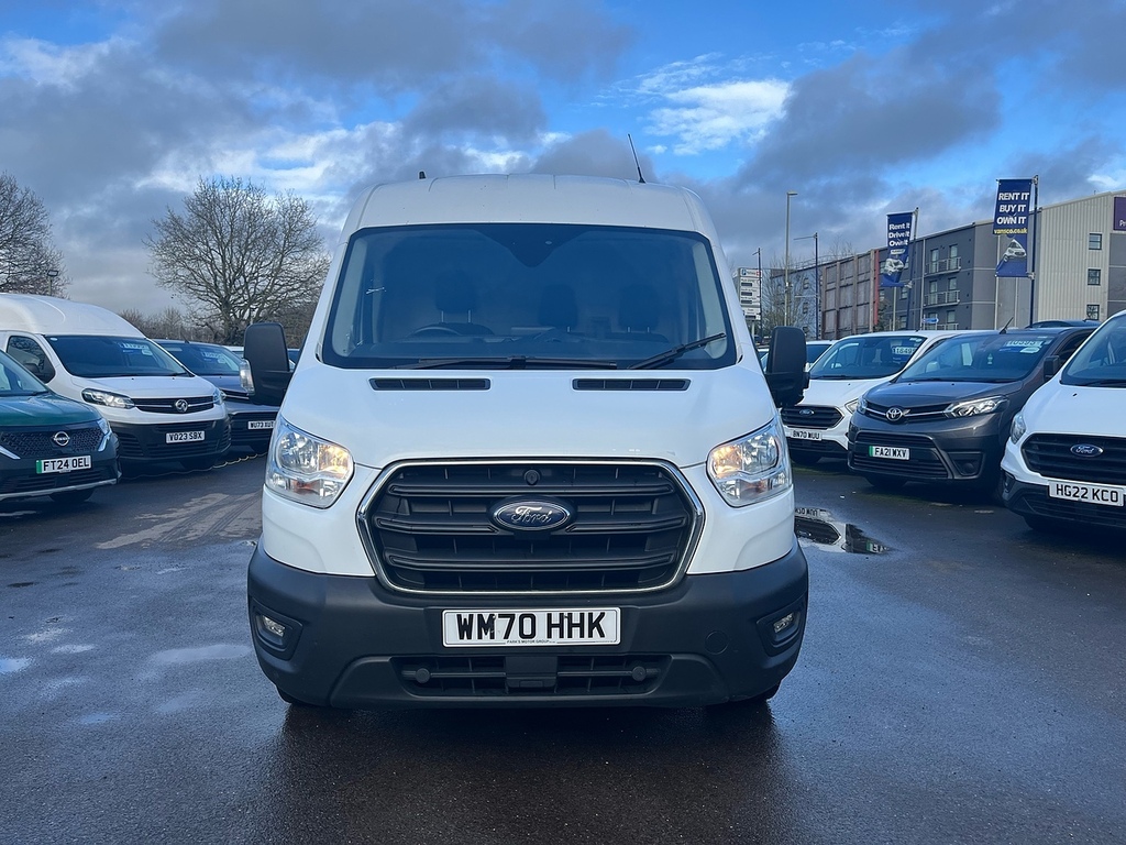 Ford Transit Custom 350 Ecoblue Trend Panel Van 2.0 WM70HHK White #2