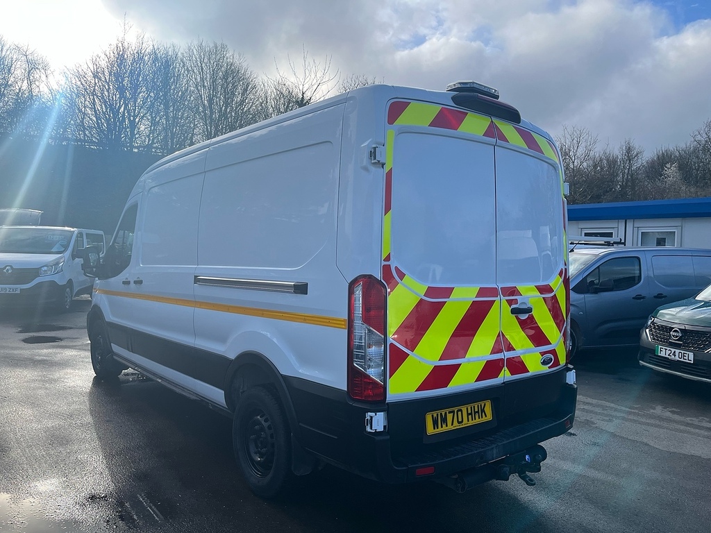 Ford Transit Custom 350 Ecoblue Trend Panel Van 2.0 WM70HHK White #6
