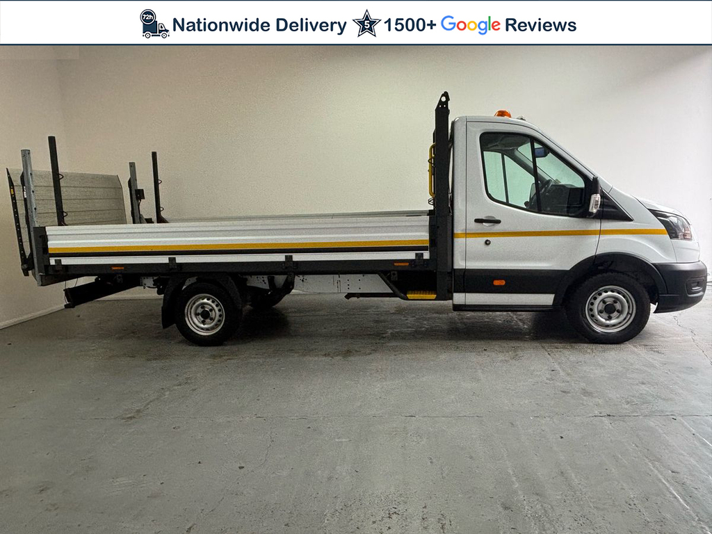 Ford Transit Custom 350Dropside L4 Xlwb 2.0 Ecoblue 130Ps Drw YM23EKO White #3