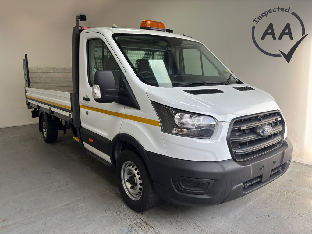 Ford Transit Custom 350Dropside L4 Xlwb 2.0 Ecoblue 130Ps Drw YM23EKO White