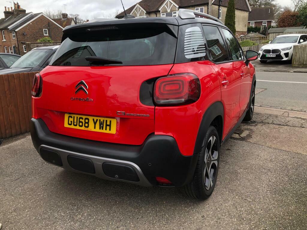 Citroen C3 Aircross 1.2 Puretech Flair Euro 6 S S GU68YWH Red #6