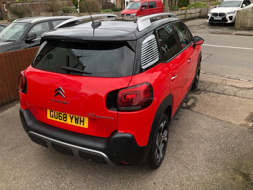 Citroen C3 Aircross 1.2 Puretech Flair Euro 6 S S GU68YWH Red #5