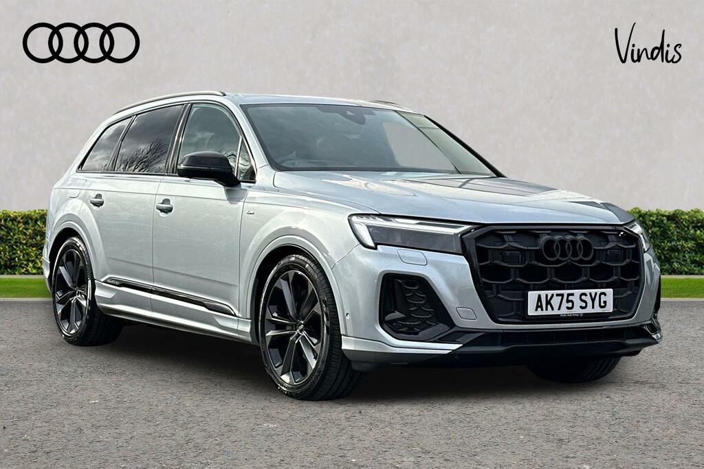 Audi Q7 Audi Q7 Estate 3.0 Tdi Quattro 286 Black Ed Silver
