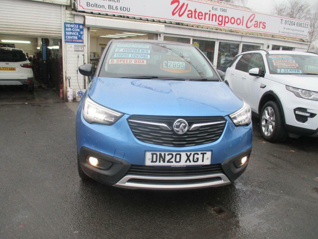Vauxhall Crossland X 1.2 Turbo Gpf Elite Euro 6 S S DN20XGT Blue #2