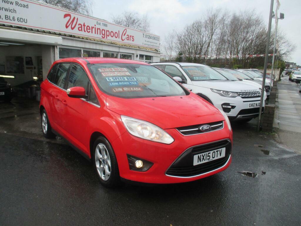 Ford Grand C-Max 1.6 Tdci Zetec Euro 5 Red
