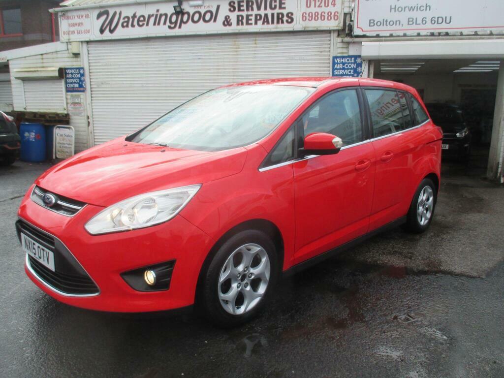 Ford Grand C-Max 1.6 Tdci Zetec Euro 5 Red #4