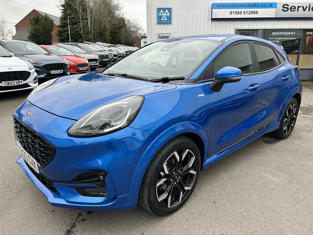 Ford Puma Suv St-line X 1.0T 125Ps Mhev, 26166 Miles 2023 Blue