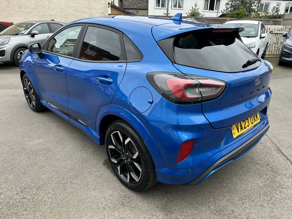 Ford Puma Suv St-line X 1.0T 125Ps Mhev, 26166 Miles 2023 VA23OXK Blue #3
