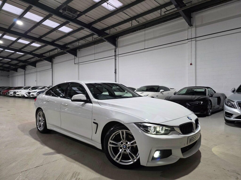 BMW 4 Series Gran Coupe 2.0 420I Gpf M Sport Euro 6 Ss WR69VFH White #2