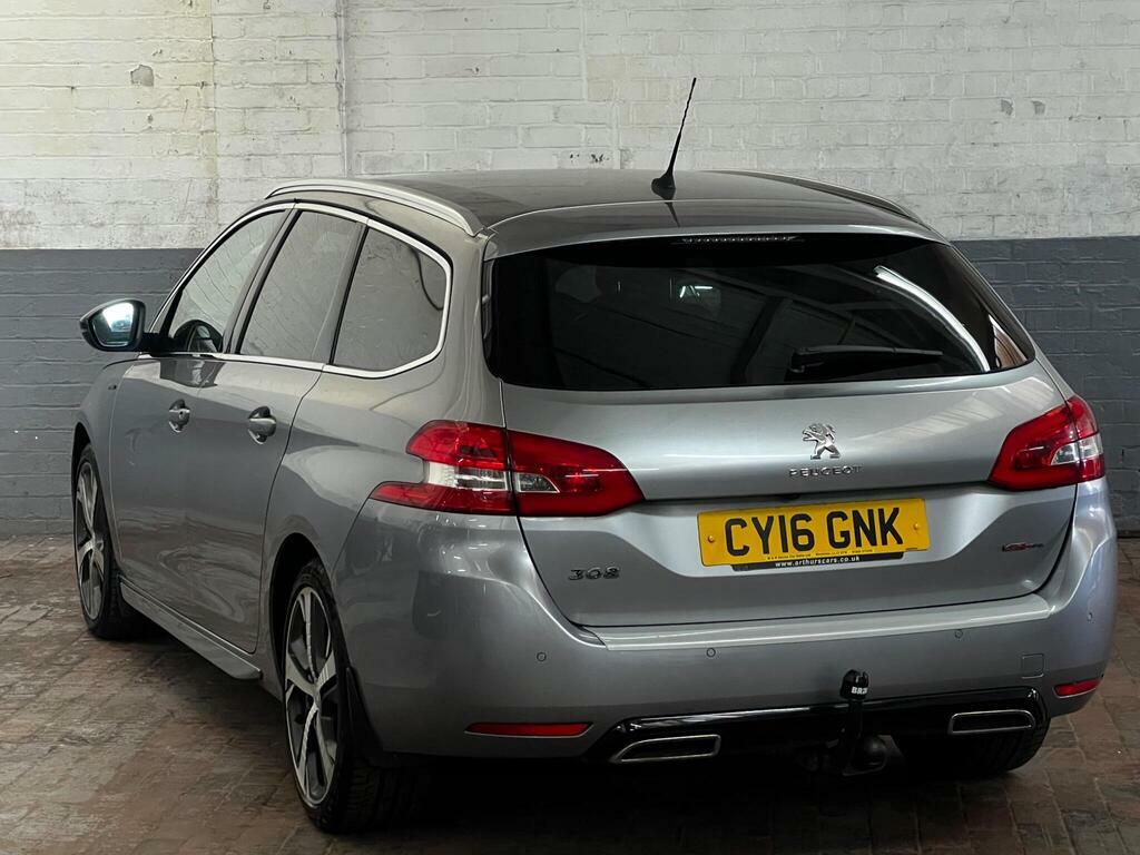 Peugeot 308 SW 2.0 Bluehdi Gt Line Euro 6 S S Grey #6