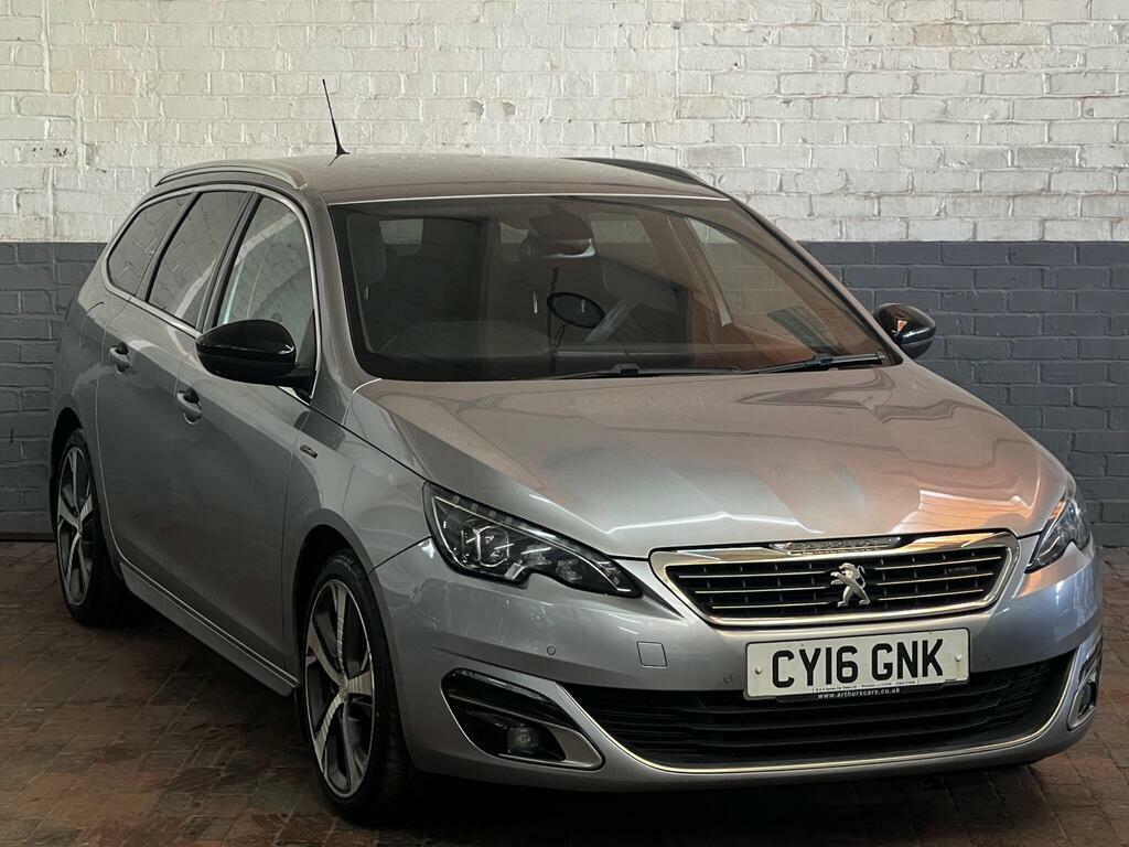 Peugeot 308 SW 2.0 Bluehdi Gt Line Euro 6 S S Grey #3