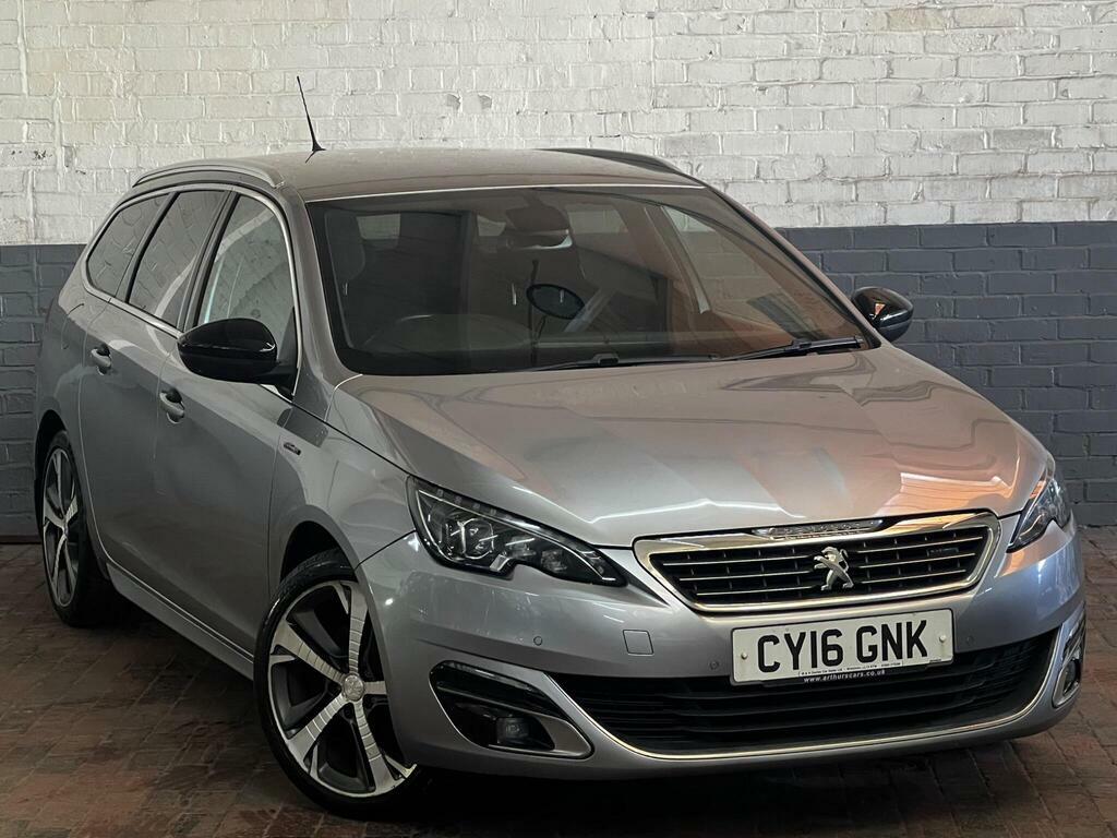 Peugeot 308 SW 2.0 Bluehdi Gt Line Euro 6 S S Grey