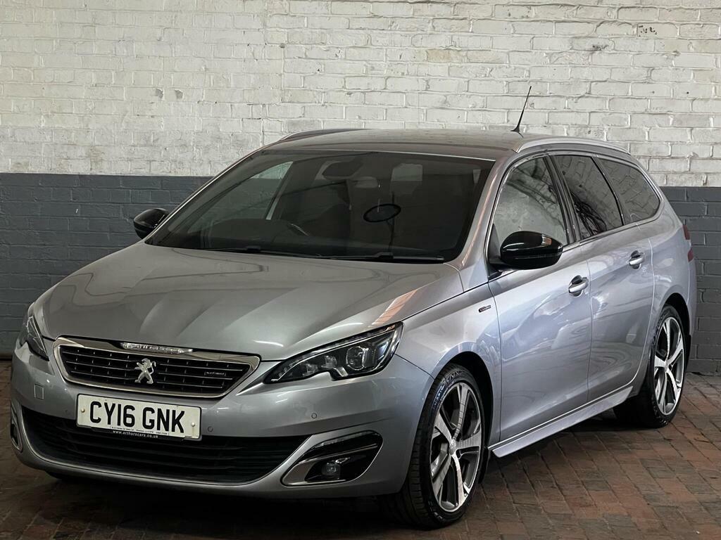Peugeot 308 SW 2.0 Bluehdi Gt Line Euro 6 S S Grey #4